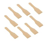 Raclette Scraper Wooden Raclette Spatula Wood Kitchen Utensils for Non-Stick Pans,Cheese Grills,Gourmet Boards,Frying Pans,Fondue,8 pcs/Set