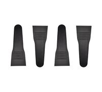 Raclette Spatula for Non-Stick Pans | Kitchen Tools & Gadgets - Great Bakeware for Cooking,Oven Scraper Tool,Adhesive Remover for Glue Residue Labels (Set of 4)