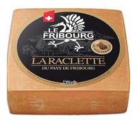 Raclette Swiss Cheese with Black Garlic, Le Fribourg 6.5kg Square Wheel from Great British Trading