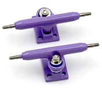 RACOFSB A1 Pro Fingerboard Trucks 36mm 34mm 32mm with New Base and Pivot Cup (32mm Purple)