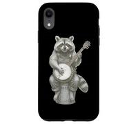 Racoon Banjo Bluegrass Country Music Case for iPhone XR