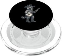 Racoon Banjo Bluegrass Country Music PopSockets PopGrip for MagSafe