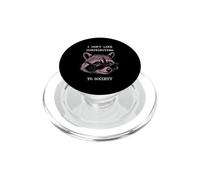 Racoon Funny I Don't Like Contributing to Society PopSockets PopGrip for MagSafe