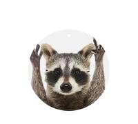 Racoons Printing Fashion Car Air Freshener Cards 10 Pcs Car Scented Hanging Sheets