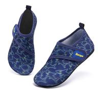 Racqua Toddler Kids Water Shoes Non-Slip Swim Shoes Lightweigh Aqua Beach Pool Shoes Baby Boys Shark Toddler UK 7-7.5