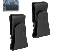 Racquet View Phone Mount for Tennis Court, Multi Angle Training Recorder for Tennis and Pickleball Players, Fence and Net Camera Holder, Black Sports Accessories (2pc)