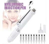 RACUT 0.3ML Hyaluron Pen with 10 Ampule Head Beauty Machine Massage Atomizer for Wrinkle Anti Aging Skin Tightening Face Lifting