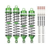 RACWD Gorgon Big Bore Shocks Set for ARRMA 1/10 Shocks Absorbers Damper with Extra hard Spring Front Rear Upgrade Parts #ARA330833#ARA330756 Green