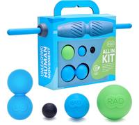 RAD All in Kit I Myofascial Release Tools I Multiple Densities I Self Massage Mobility and Recovery