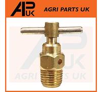 Rad Engine Block Drain Tap Brass 1/4 BSP Replacement for David Brown Fordson Ford Tractor