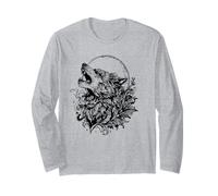 Rad Howling Wolf Design for The Wolfpack Long Sleeve T-Shirt