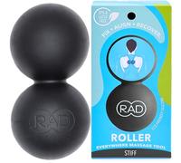 RAD Roller I Myofascial Release Tools I Medium Density I Self Massage Mobility and Recovery (Black)