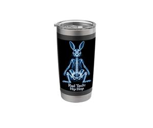 Rad Tech Hip Hop X-ray Rabbit Skeleton Radiology Easter Stainless Steel Insulated Tumbler