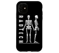 Rad Tech Radiologic Technologist Human Anatomy Bone Case for iPhone 11