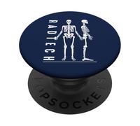 Rad Tech Radiologic Technologist Human Anatomy Bone PopSockets Adhesive PopGrip