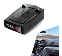 Radar Detector, 12V 360° Long Range Radar Detector, Full-Band Reception Real-time Detection & Immediate Alert, Anti-Falsing Circuitry & Voice Alerts, Speed, City & Highway Modes, for Cars