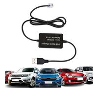 Radar Detector Cable Compatible - Efficient Performance, Connect to Car Charger, USB to Rj11/DC 3.5 Radar Detector Power Cable | Thickened Connecting Cables for Escort Whistler