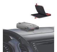 Radar Detector Dash Mount - Compatible with Cobra, Uniden, Escort & More, Heat-Resistant Hook-and-Loop Base, Unobstructed View, Secure & Adjustable Installation