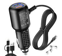 Radar Detector Power Cord,for Uniden Escort Valentine Beltronics Passport Cobra etc Radar Detector,with Dual USB QC3.0 Quick Charger（RJ11