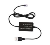 Radar Detector Power Cord,USB to Rj11/DC 3.5 Replacement Adapter Cord - Thickened USB Plug, Connect to Car Charger, Fit most Radar Detectors