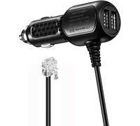 Radar Detector Vehicle Power Cable Cord for Escort Valentine One V1 Beltronics Uniden Escort Passport 9500ix 9500i 8500x50 Solo S2 S3 Radar Detectors Replacement Power Adapter