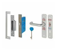 Radar Lock Set for Toilet Doors Under Phlexicare Blue Badge National Key Scheme (Left Hand Set)