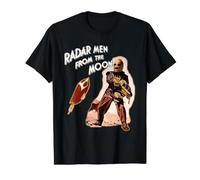 Radar Men from the Moon Vintage Classic Sci-Fi Value Graphic T-Shirt, Men, Black, M
