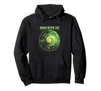 Radar Never Lies Meteorology Weather Tracker Storm Chaser Pullover Hoodie