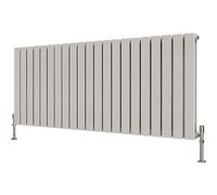 Radbliss Horizontal Flat Panel Radiator 600x1428mm White Double Design RAD Central Heating