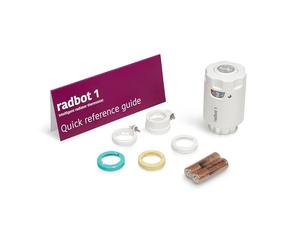 Radbot 1 Intelligent Radiator Thermostat Smart Radiator Thermostat Smart Radiator Valve 7 Year Warranty Smart TRV No WiFi Needed