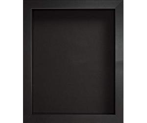 Radcliffe Black Wooden Deep 3D Box Frame 30x20 inch, Black Backing Board * Choice of Sizes* Fitted with Perspex