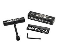 RADECKAL Compact Pocket Skate Tool - All in One Skate Tool for Skateboards, Collapses to Fit in Your Pocket (Black)
