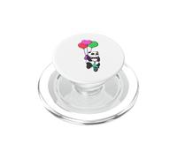 Radel Panda Bear Bicycle Balloon Pedal Balloon Bike Rider PopSockets PopGrip for MagSafe