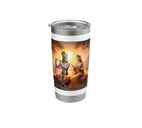 Radha and Krishna Love Stainless Steel Insulated Tumbler
