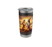 Radha and Krishna Love Stainless Steel Insulated Tumbler