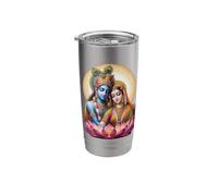 Radha and Krishna Love Stainless Steel Insulated Tumbler