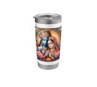 Radha and Krishna Love Stainless Steel Insulated Tumbler