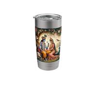 Radha and Krishna Love Stainless Steel Insulated Tumbler