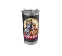 Radha and Krishna Love Stainless Steel Insulated Tumbler
