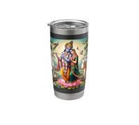 Radha and Krishna Love Stainless Steel Insulated Tumbler