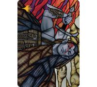 Radha, Coalition Warlord (#75) Art Card (Gold Stamped) | Dominaria United