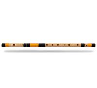 Radhe Flutes PVC Fiber A Sharp Bansuri - Base Octave, Right-Handed Professional Flute for Beginners, Students, Hobbyists & Stage Performers, Durable & Long-Lasting