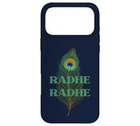 Radhe Radhe Hindi Indian Braj Expression Greeting Krishna Case for iPhone 17 Pro Max