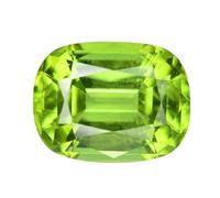 Radheyma certified unheated 6.25 ratti 5.75 carats natural quality cushion cut peridot loose gemstones for women men gemstones peridot gemstones peridot gemstones peridot