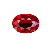 Radheyma Gems Natural A Quality Burma Ruby Manik 6.00 Ratti Birthstone Original Unheated Untreated Earth Spirit Certified Natural Loose Gemstone (Lab - Teseted) Gemstone Ruby