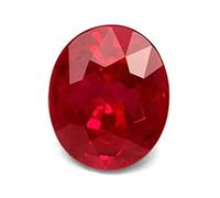 Radheyma Natural Burma Ruby Manik 5.25 Ratti Birthstone Original Unheated Untreated Earth Spirit Certified Natural Loose Gemstone {Lab - Tested}, Free Size Gemstone Ruby,