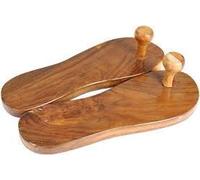 Radhna Indian Traditional Indian Handmade Wooden KHADAU of Very Special Slipper
