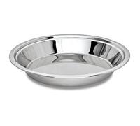 Radhna Indian Traditional Indian Stainless Steel Indian Parat Pie Pan 15 Inches Dough Dough Kneader Dough Maker