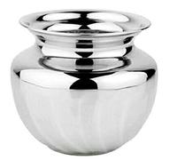 Radhna Traditional Indian Stainless Steel Lota For Pooja Kitchen Utensil Water Pot Kalash