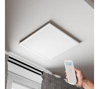 Radi8 Industries Far Infrared Electric Panel Heater | Low Energy Ceiling Mounted, With Wifi/Remote/Thermostat, (595x595mm) 400W (220-240V/50Hz), UK-Brand
